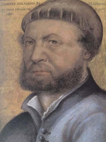 Hans holbein the younger Self-Portrait France oil painting art